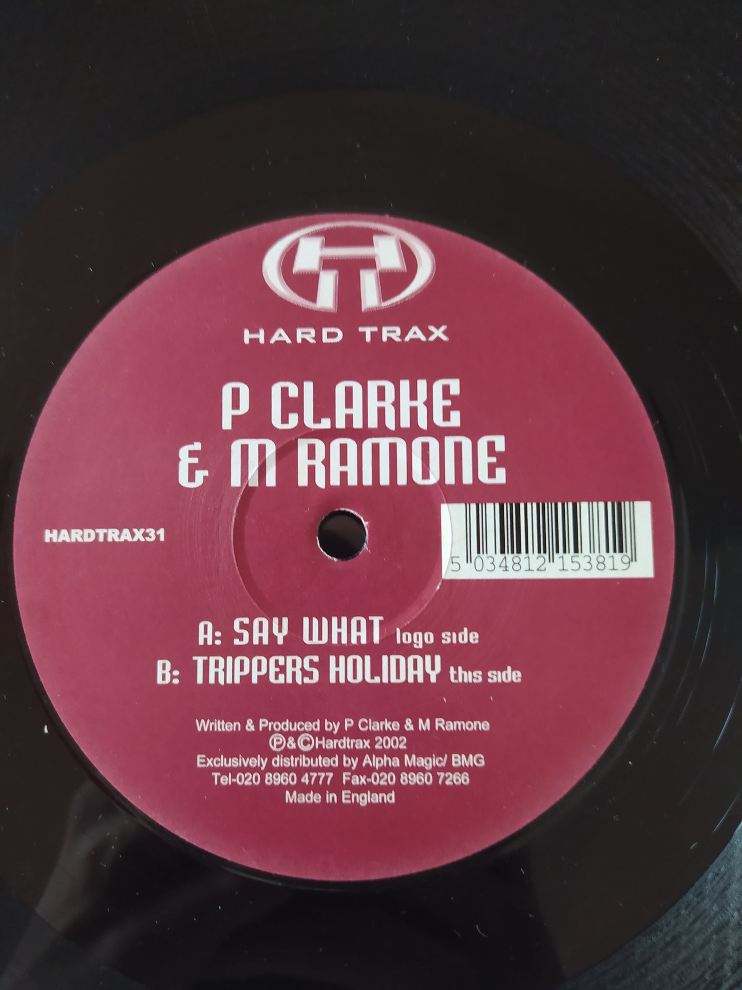 Lp Vinil P Clarke & M Ramone Say What / Trippers Holiday