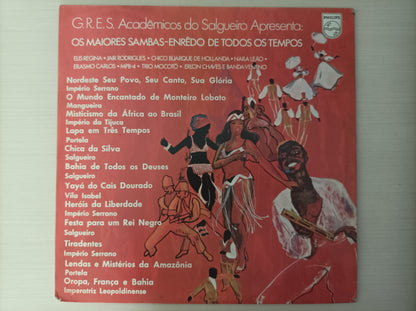 Lp Vinil G.R.E.S Os Maiores Sambas-Enrêdo De Todos Os Tempos