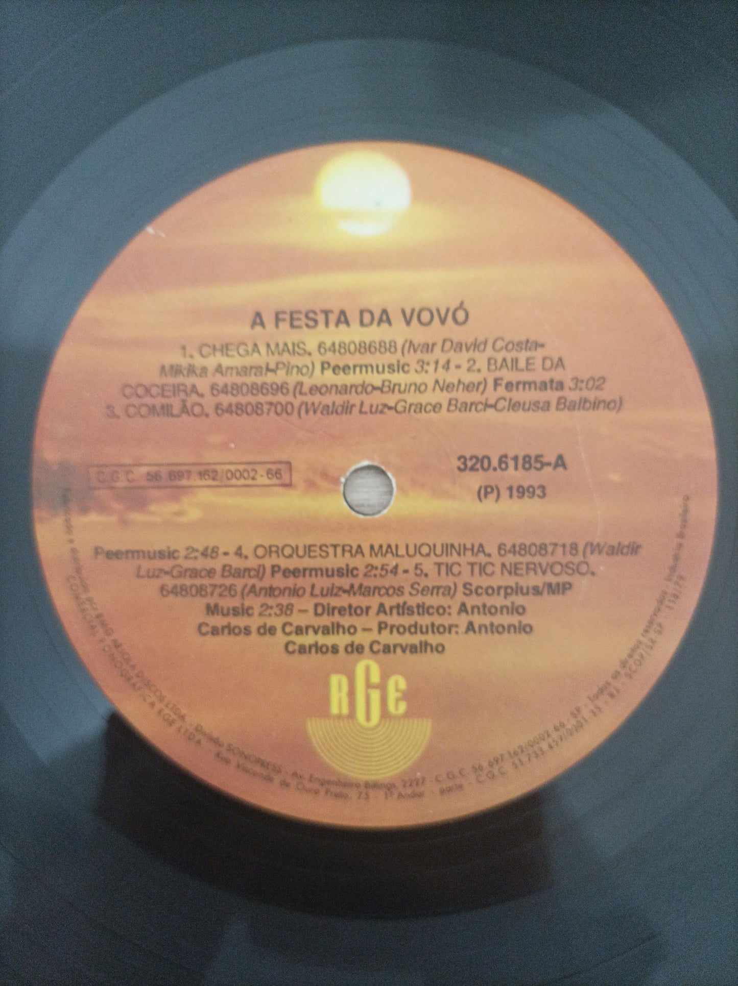 Lp Vinil A festa da Vovó