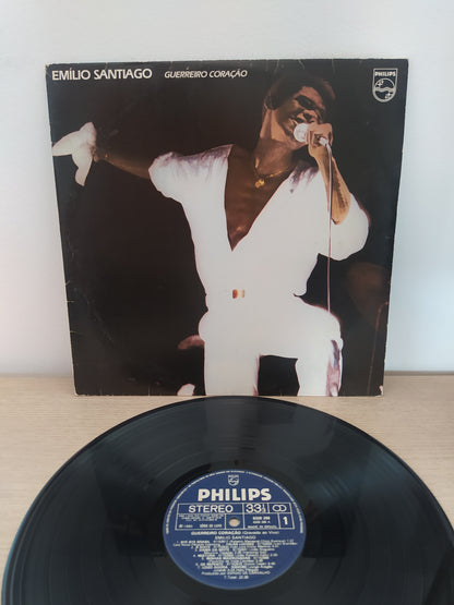 Lp Vinil Emílio Santiago Guerreiro Coração