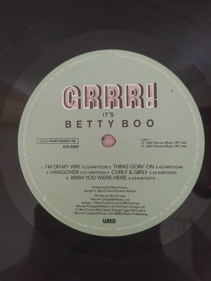 Lp Vinil It's Betty Boo Grrr!