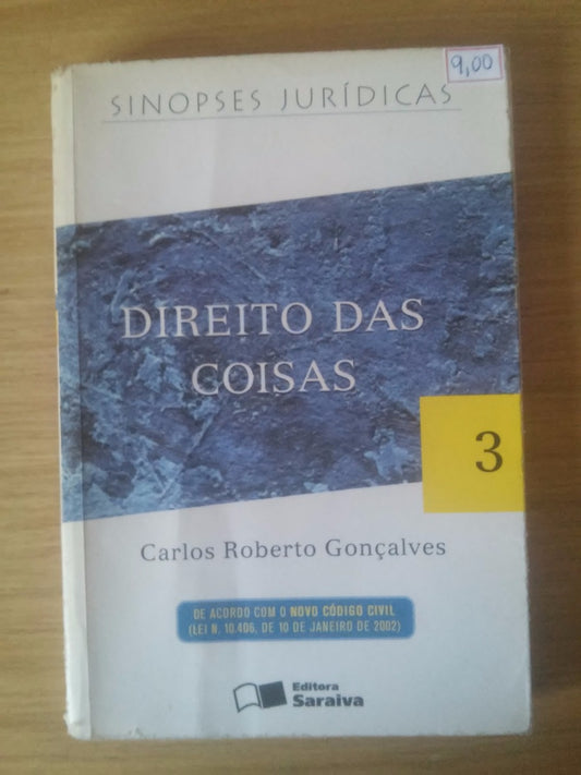 Livro Direito Das Coisas 3 Carlos R Gonçalves