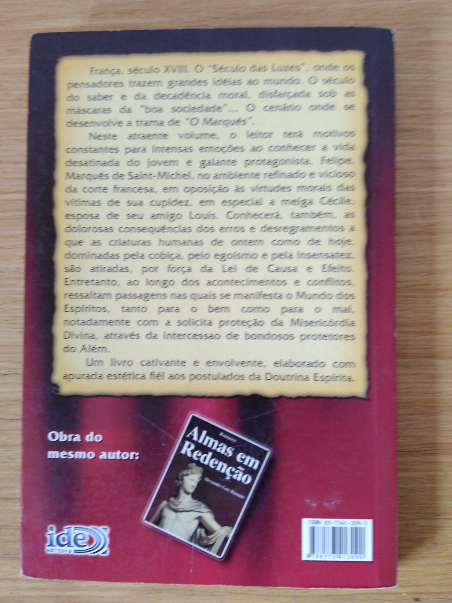 Livro Marquês Alexandre Luiz Rampin